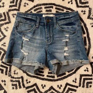 Jean shorts
